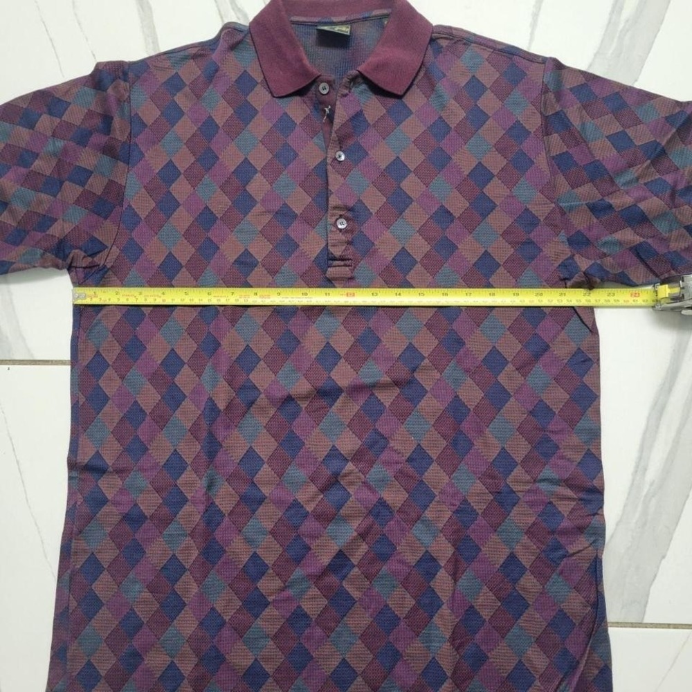 Vintage Men's Bobbby Jones Masters Golf Shirt 100% Cotton Size L